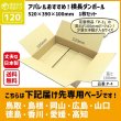 画像1: ダンボール 120サイズ 横長 長さ520×幅390×高さ100（mm）【1枚のみ購入】★お届け先が＜鳥取県＞＜島根県＞＜岡山県＞＜広島県＞＜山口県＞＜徳島県＞＜香川県＞＜愛媛県＞＜高知県＞の方専用ページ★ (1)