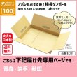 画像1: ダンボール 100サイズ 横長 長さ497×幅350×高さ64（mm） 【1枚のみ購入】★お届け先が＜青森県＞＜岩手県＞＜秋田県＞の方専用ページ★ (1)