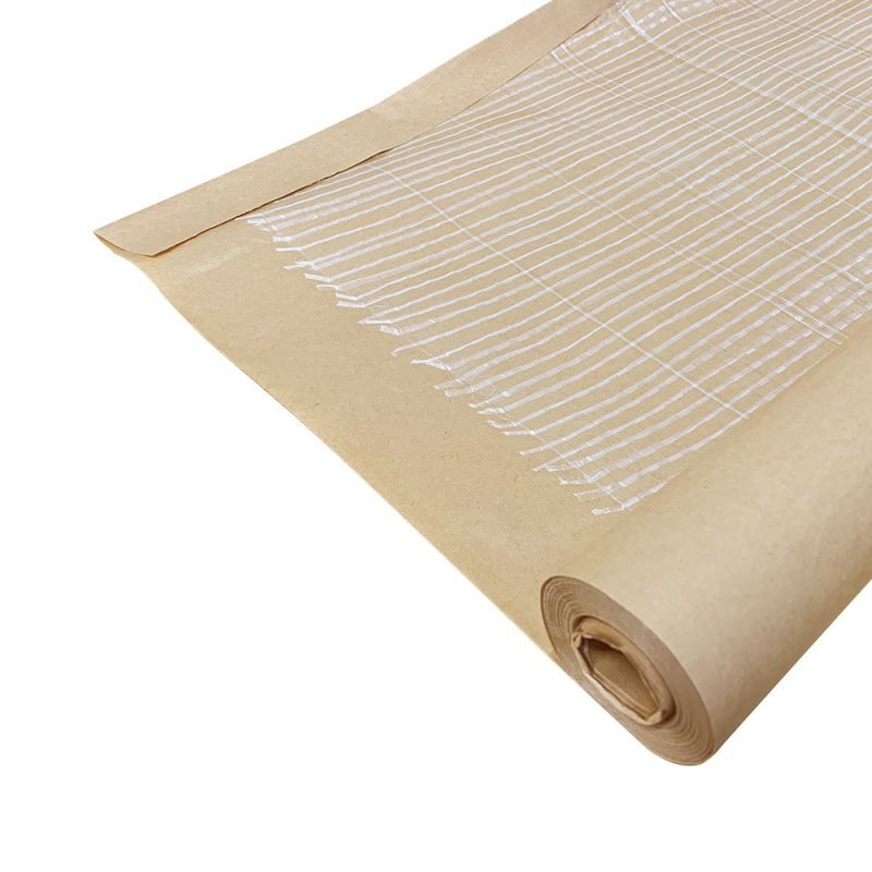 梱包・包装用ロール紙のPEクロス紙 全国へ通販 PEクロス紙 1500mm×30m 茶（発注単位：1本）